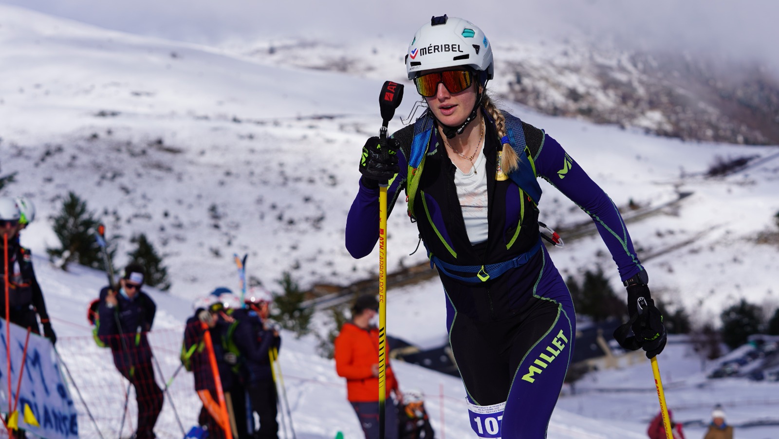 Harrop et Anselmet, champions de France en ski-alpinisme de sprint 2022